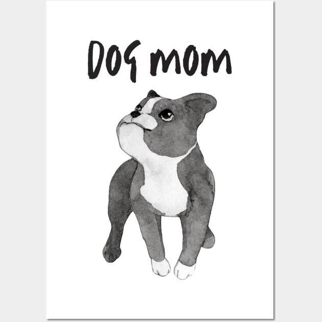 dog mom, shirt is perfect for any Dog lover! This shirt also makes the perfect gift for Dog lovers. Wall Art by QUENSLEY SHOP